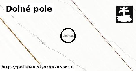 Dolné pole