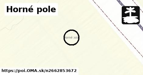 Horné pole