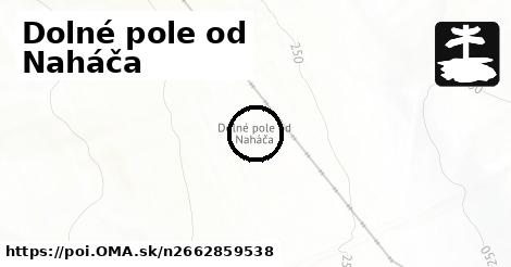 Dolné pole od Naháča