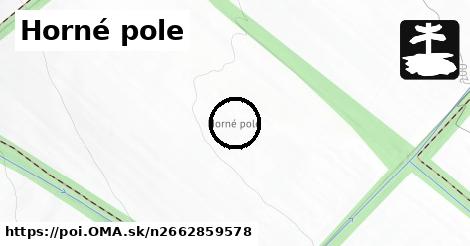 Horné pole