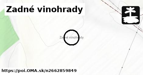 Zadné vinohrady