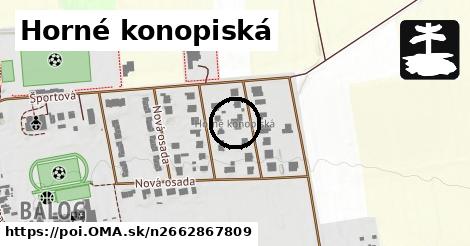 Horné konopiská