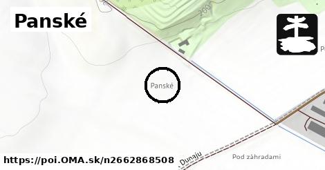 Panské