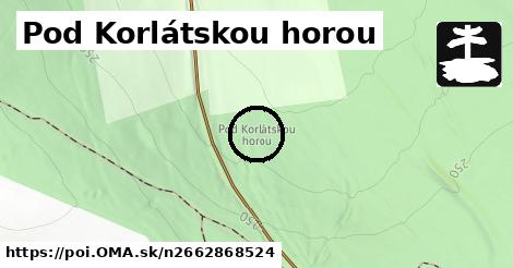 Pod Korlátskou horou