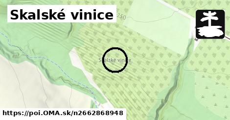 Skalské vinice