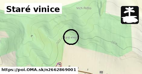 Staré vinice