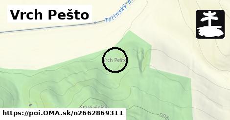 Vrch Pešto