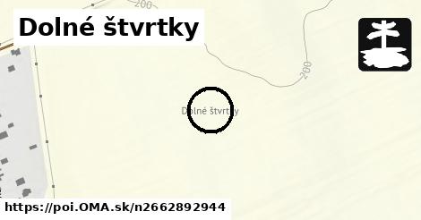 Dolné štvrtky