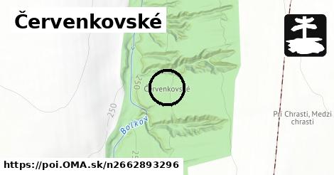 Červenkovské