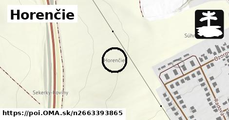 Horenčie