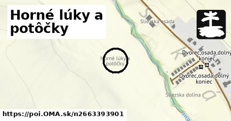 Horné lúky a potôčky