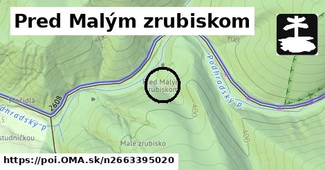 Pred Malým zrubiskom