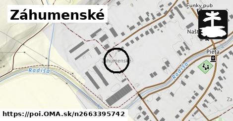 Záhumenské