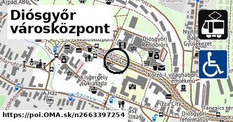 Diósgyőr városközpont