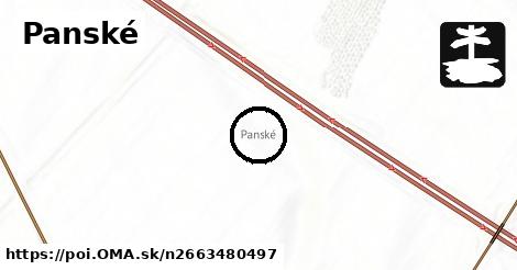 Panské