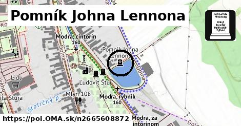 Pomník Johna Lennona