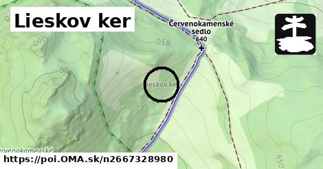 Lieskov ker