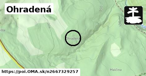 Ohradená