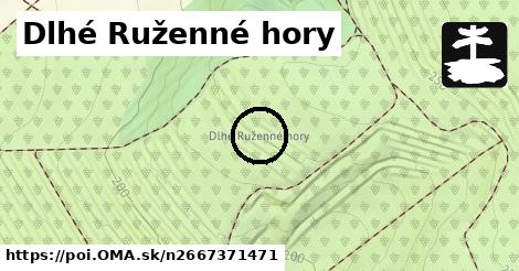 Dlhé Ruženné hory