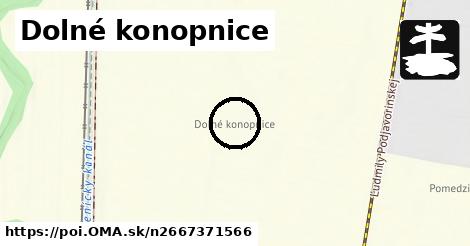 Dolné konopnice