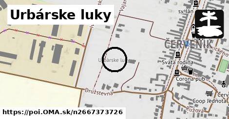 Urbárske luky