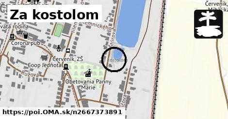 Za kostolom