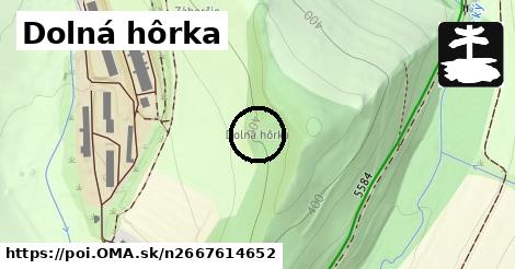 Dolná hôrka