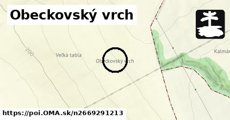 Obeckovský vrch