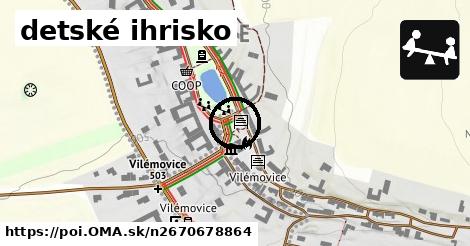 detské ihrisko