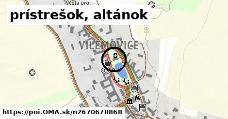 prístrešok, altánok