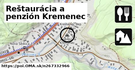 Reštaurácia a penzión Kremenec