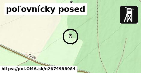 poľovnícky posed