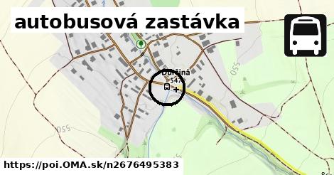 autobusová zastávka