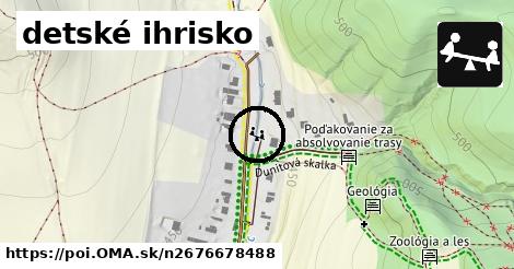 detské ihrisko