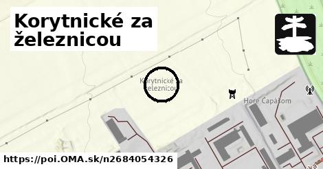 Korytnické za železnicou