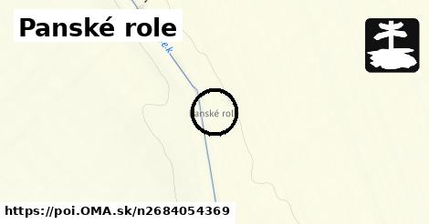 Panské role