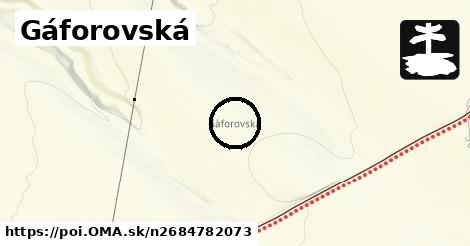 Gáforovská