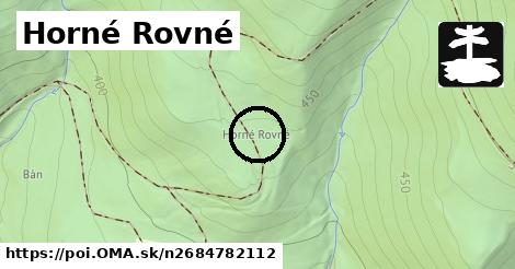 Horné Rovné