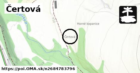 Čertová