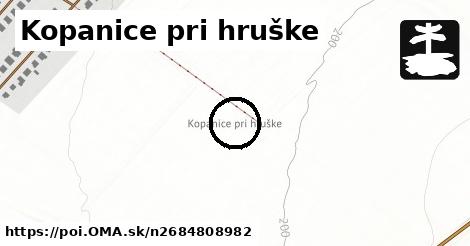 Kopanice pri hruške