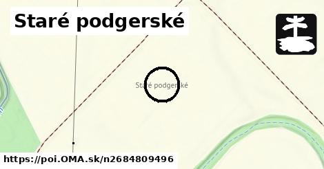 Staré podgerské