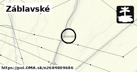 Záblavské