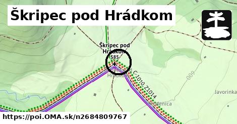 Škripec pod Hrádkom