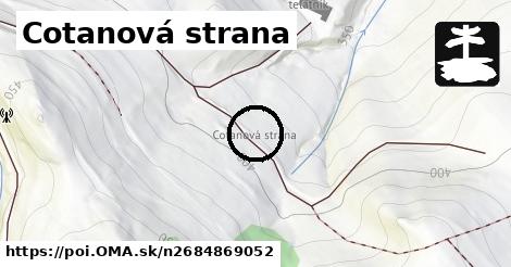 Cotanová strana