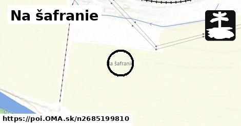 Na šafranie