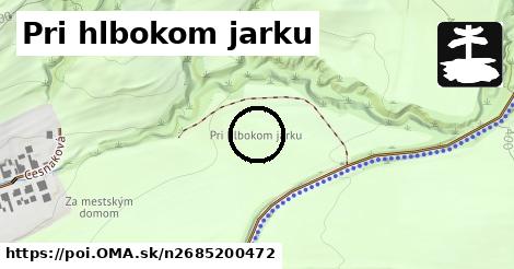 Pri hlbokom jarku