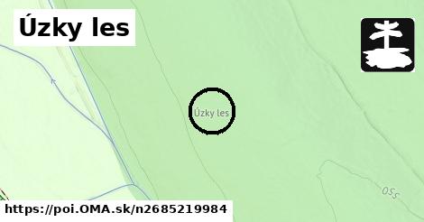 Úzky les