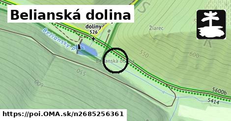 Belianská dolina