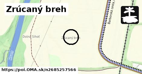 Zrúcaný breh