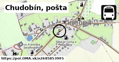 Chudobín, pošta